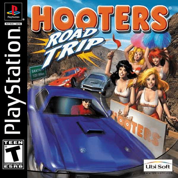 Hooters Road Trip box art for Playstation
